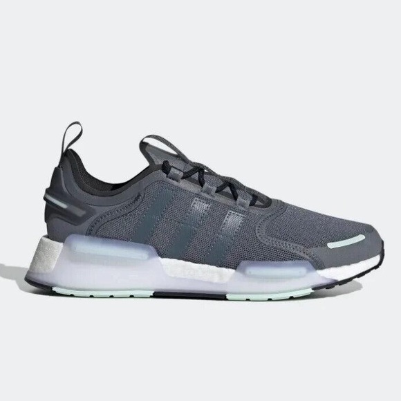 adidas NMD R1 V3 Grey Onix Ice Mint - Picture 4 of 10